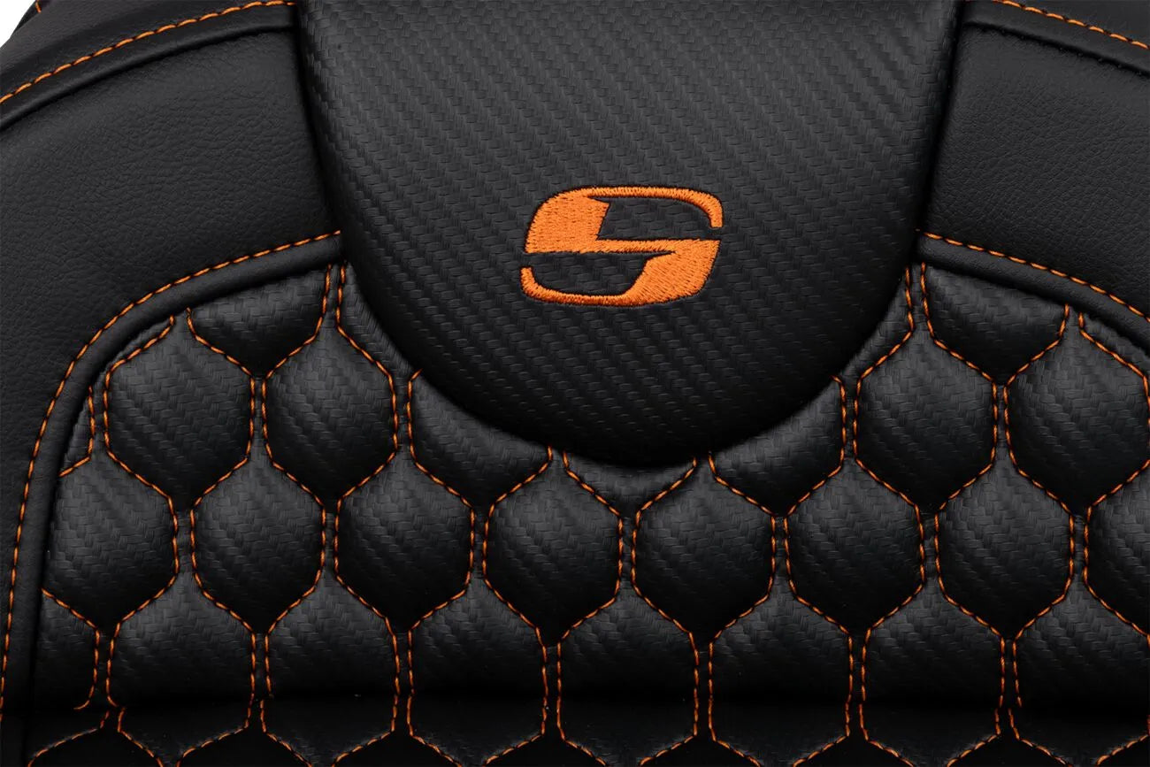 Saddlemen Honeycomb Roadsofa Seat - For Harley Davidson