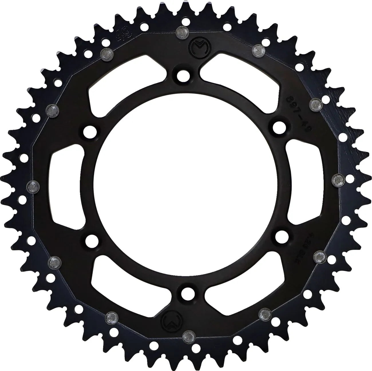 Moose Offroad Dual Sprocket - 520 Chain, 49t