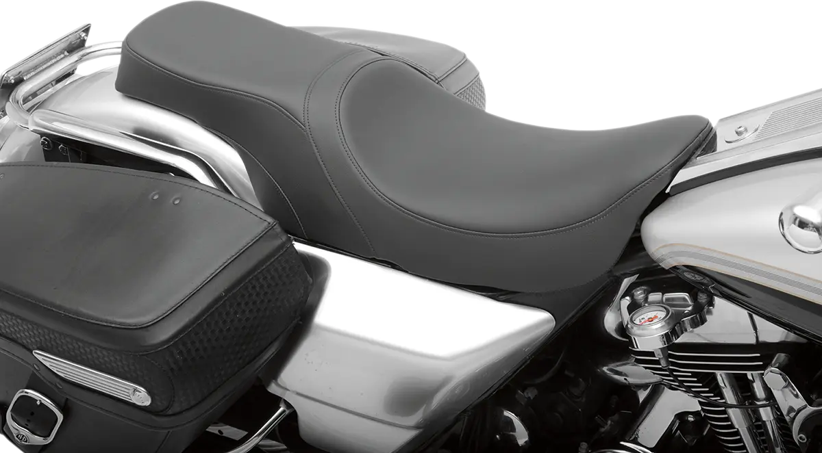 Drag Specialties Predator 2-up Seat - For Harley Davidson