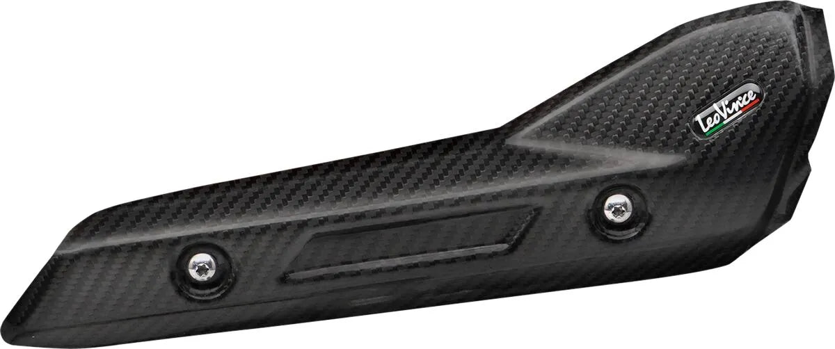 Leovince Exhaust Heat Shield Carbon Fiber Black