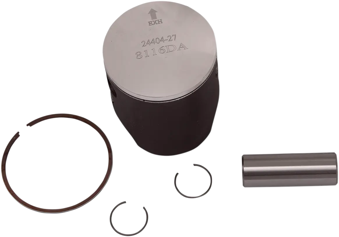 Wossner Piston Kit for 125cc 2-Stroke 54.00mm Bore
