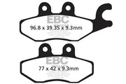 Ebc Sfac Carbon Series Scooter Brake Pads