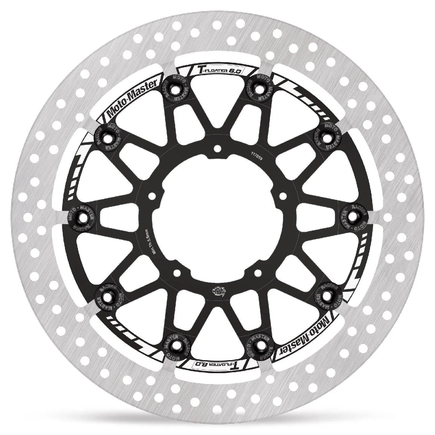 Moto-master Halo T-floater Bromsskiva 330mm - Fram