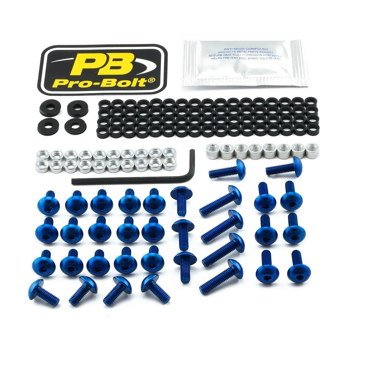 Pro Bolt Aluminium Fairing Bolt Kit For Bmw