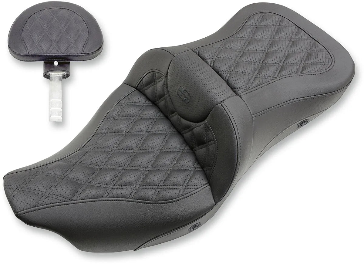 Saddlemen Extended Reach Roadsofa Seat - For Harley Davidson