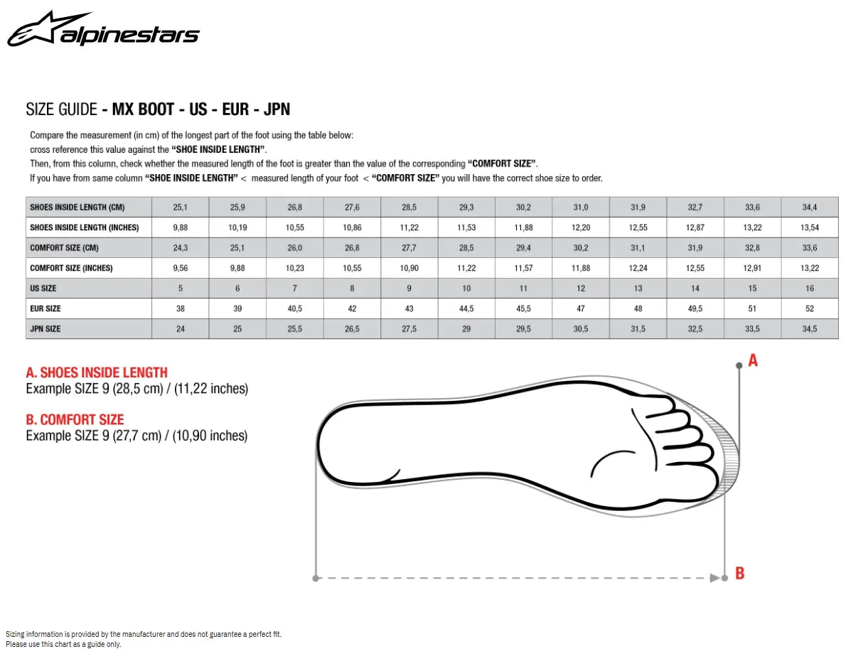 Alpinestars Tech 7 Boots Blue
