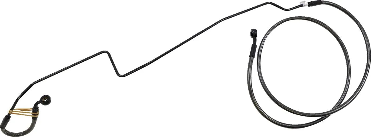 Magnum Shielding Flätad Främre Bromsslang För Abs
