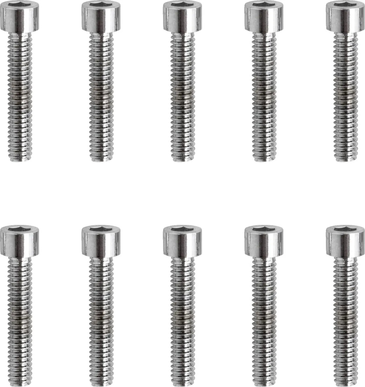 Drag Specialties Smooth Socket Head Bolts 8-32 x 7/8"