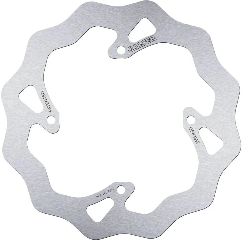 Galfer Wave Brake Rotor For Motorcycles - Rear