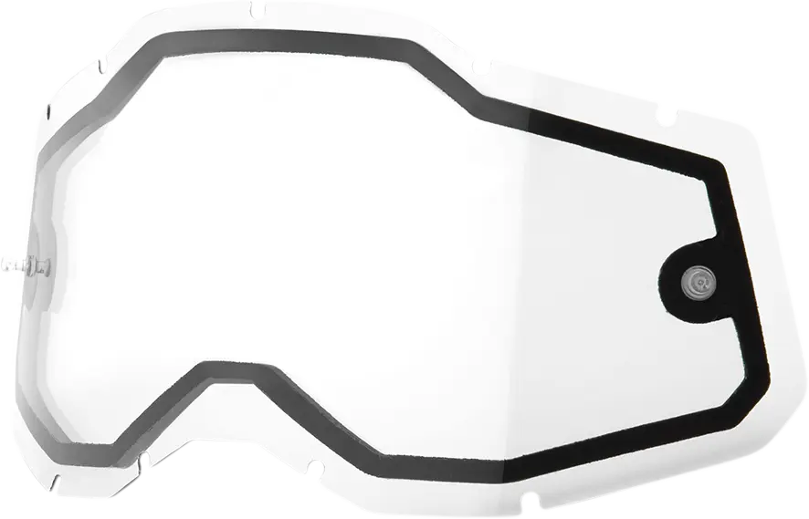 100% Accuri 2 Racecraft 2 Strata 2 Dual Pane Goggle Lens Clear