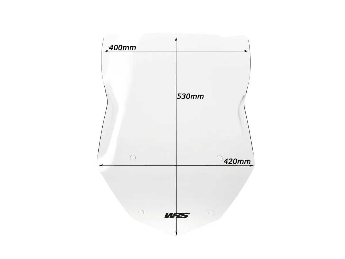 Wrs Windscreen - Enhanced Rider Protection