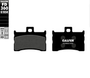 Galfer Semi-metallic Bromsbelägg För Oem Ersättning
