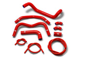 Samco Sport Radiator Hose Kit In Red