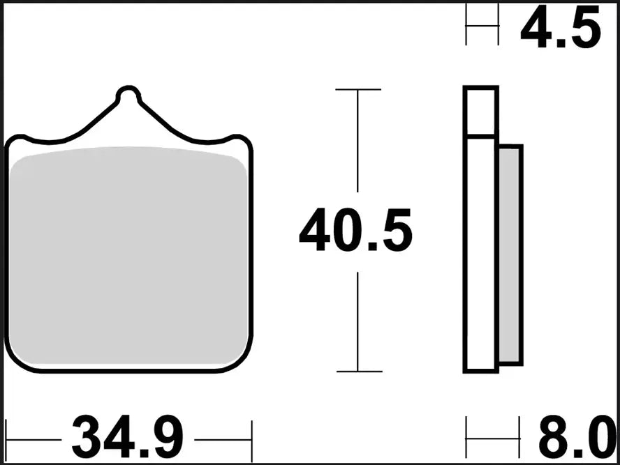 Brembo La Prime Line Sintered Metal Brake Pads