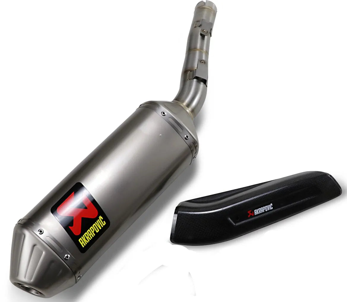 Akrapovic Slip-on Line Ljuddämpare - Titan - ECE Besiktningsgodkänd
