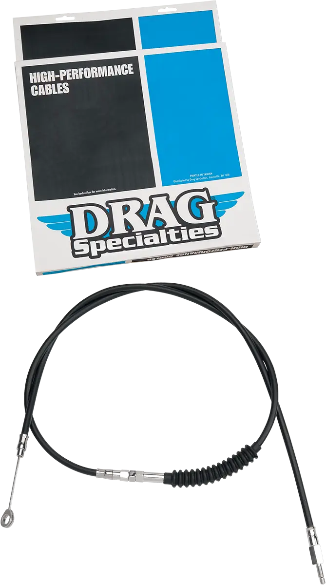 Drag Specialties Högeffektiv Svart Vinyl Kopplingsvajer