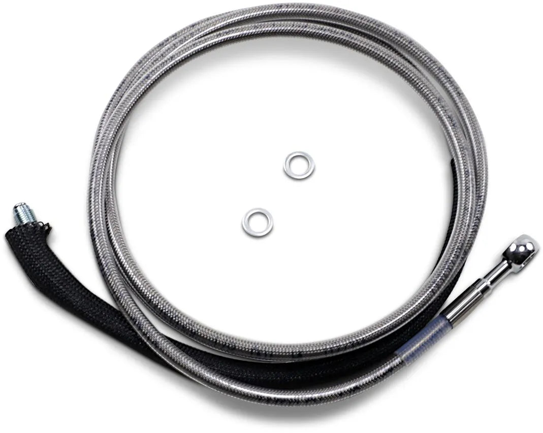 Drag Specialties Stainless Steel Hydraulic Clutch Line