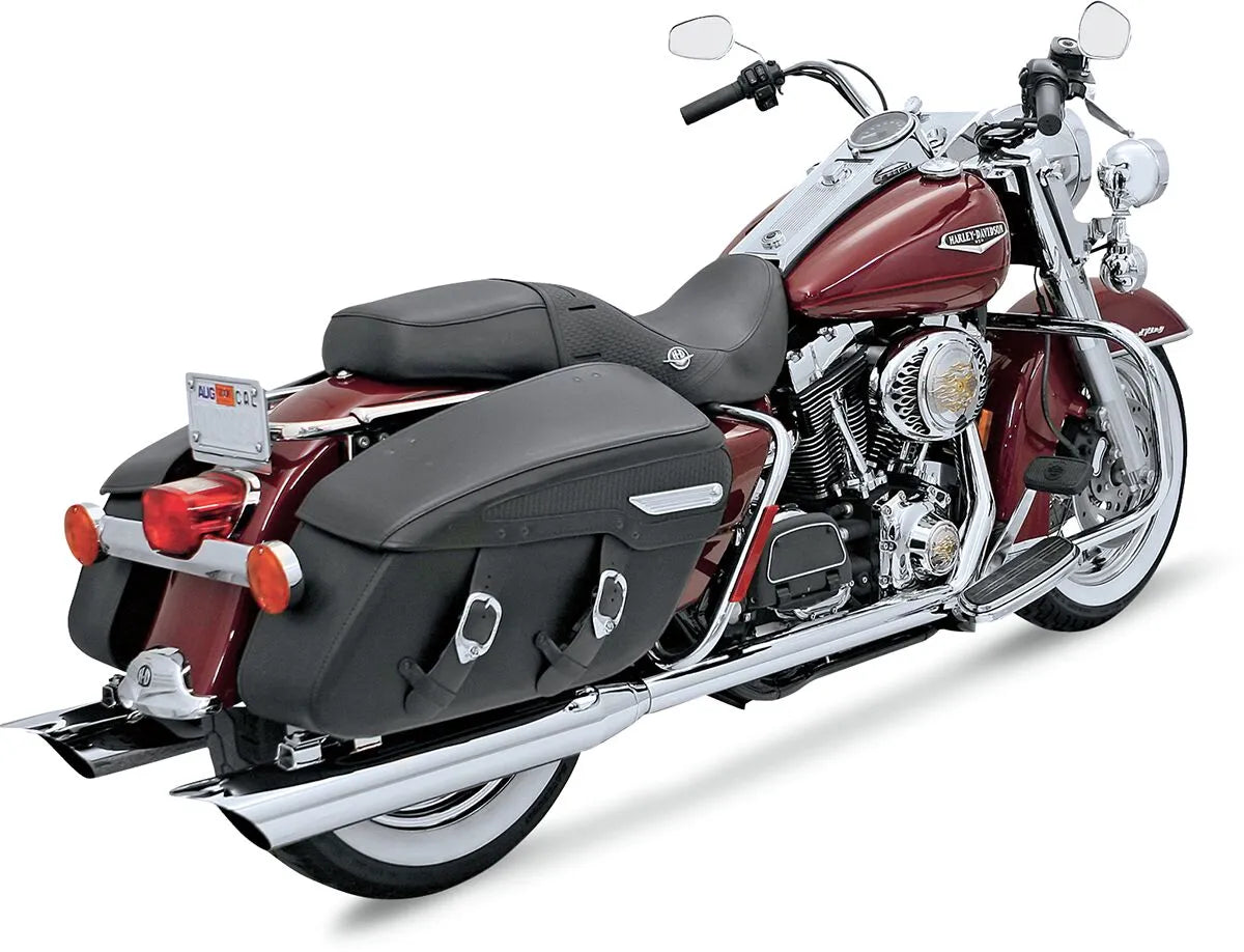 Bassani Xhaust True Dual Crossover Avgasrör Krom
