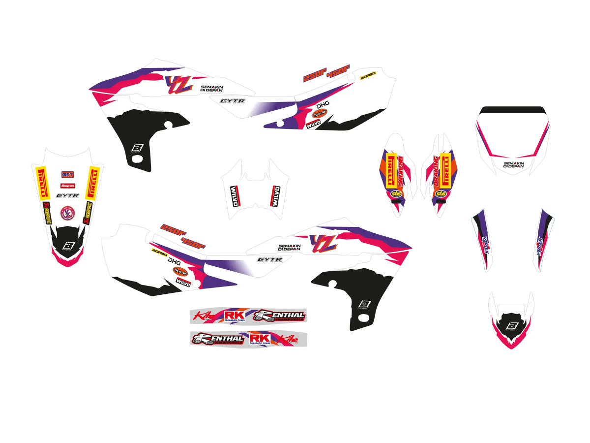 Blackbird Racing Replica Team 70th Anniversary Graphic Kit