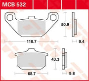 Trw All Round Sintered Metal Brake Pads - Front & Rear