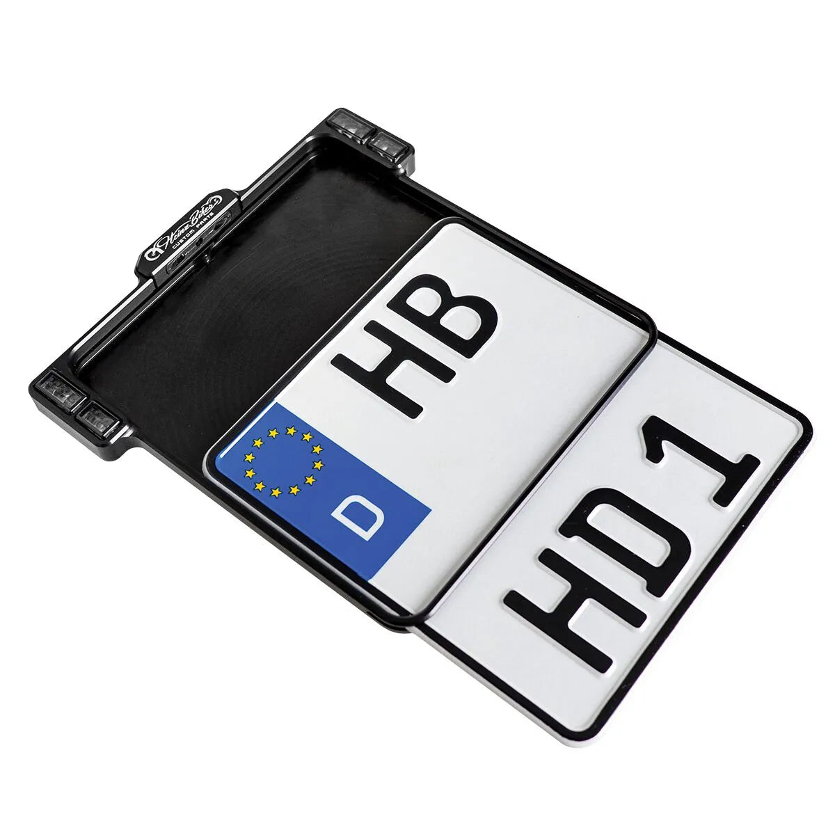 Heinz Bikes All-in-one 2.0 License Plate Holder - Chrome