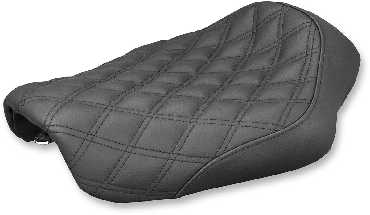 Saddlemen Renegade Solo Seat - Lattice Stitch - For Harley Davidson