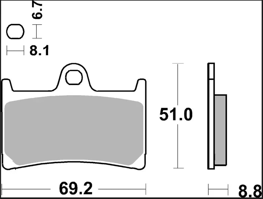 Brembo Rc Carbon Keramiska Racing Bromsbelägg