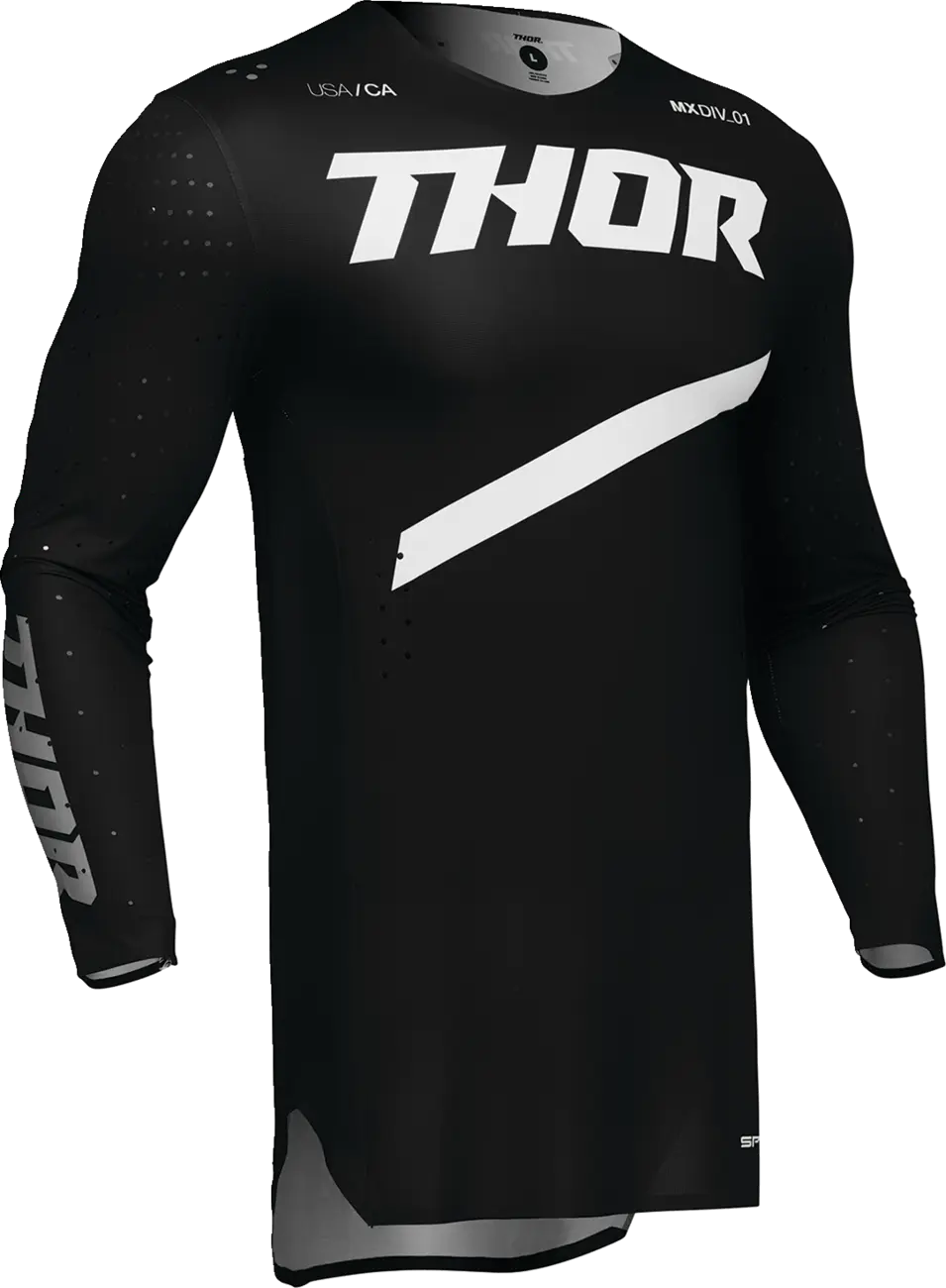 Thor Sportmode Brave Jersey - Black/White