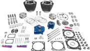 S&S Cycle 132" Power Package Engine Kit for M8 114"/117"