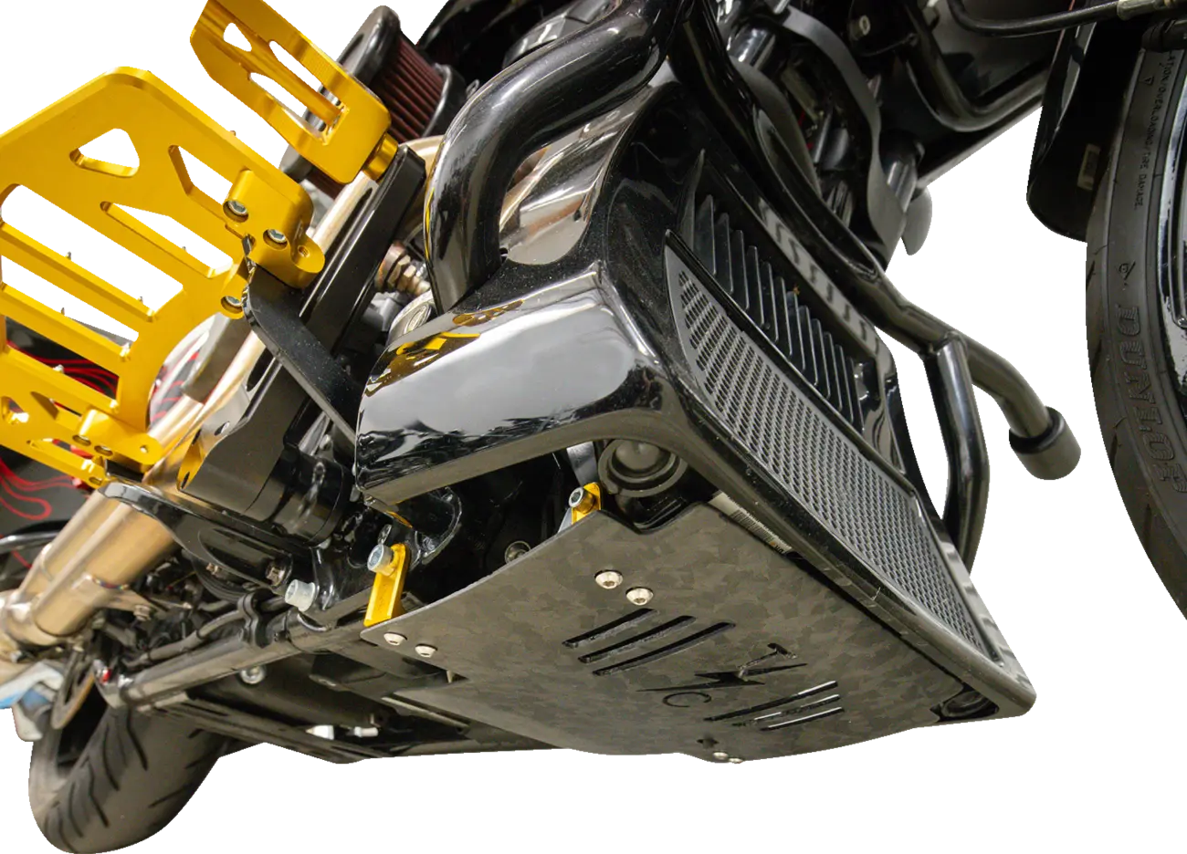 THRASHIN SUPPLY CO. Forged Carbon Fiber Skid Plate