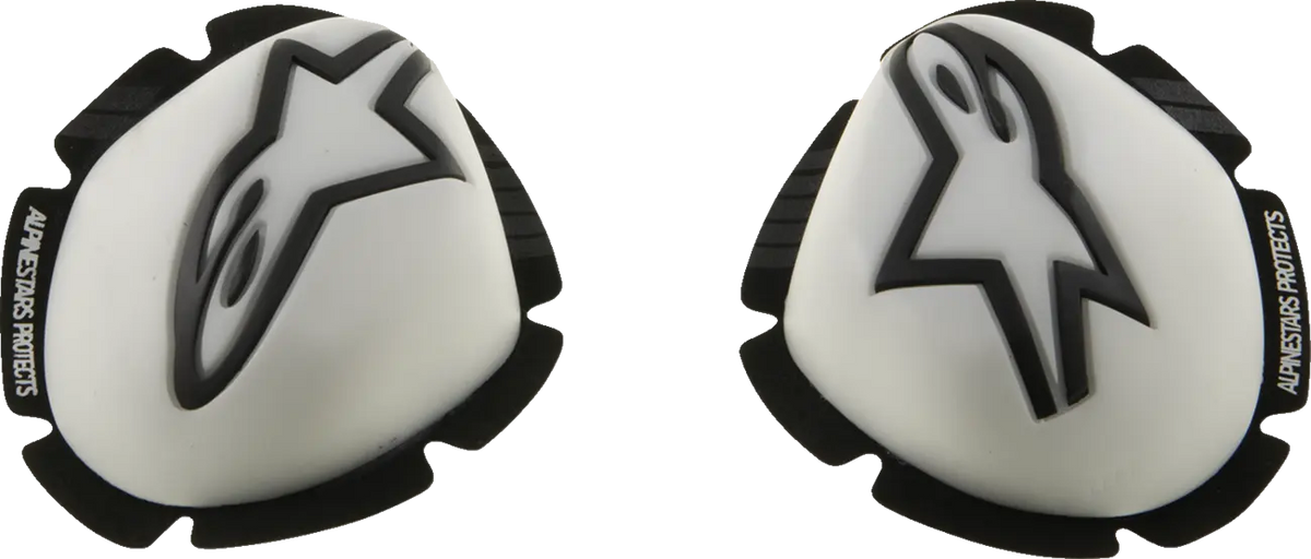 Alpinestars GP Tech Knee Sliders White Black