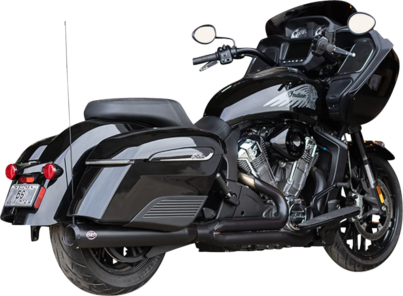 S&S Cycle Qualifier 2-into-1 Exhaust System