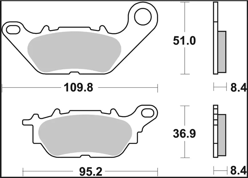 Brembo Cc Carbon Ceramic Brake Pad Set