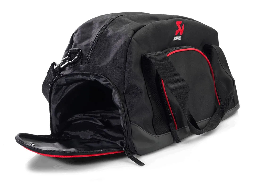 Akrapovic Duffle Bag - Black/red - 55 Liter
