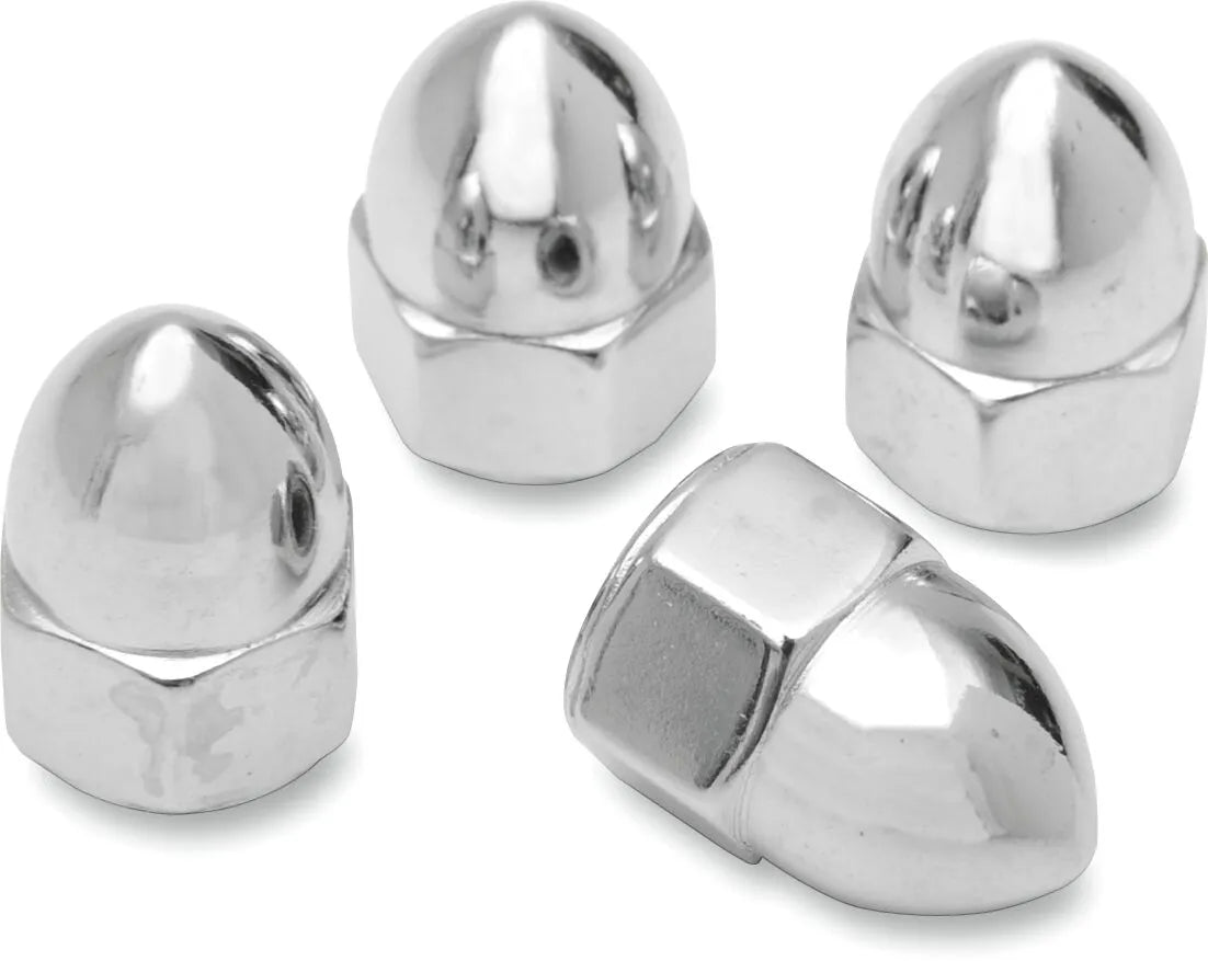 Drag Specialties Chrome 5/8-18 Rear Axle Acorn Nut
