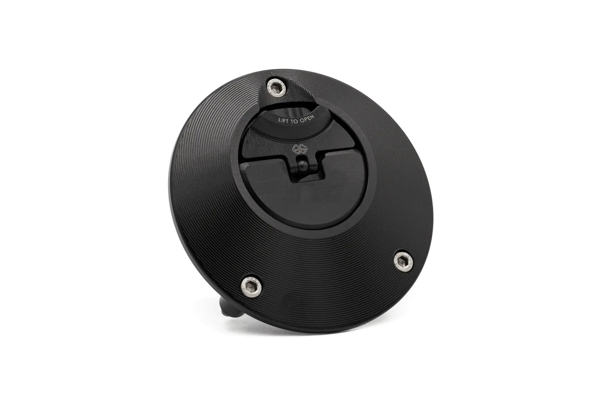 Gilles Tooling Ver - 2 Fuel Cap Black for Kawasaki