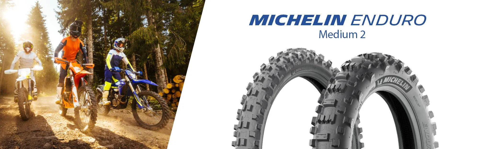 Michelin Enduro Medium 2 Tire - 120/90-18 Rear