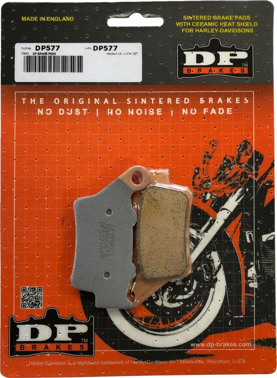 Dp Brakes Sintered Metal Brake Pads For Indian/victory - Rear
