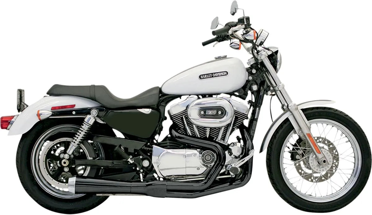 Bassani Xhaust Road Rage 2:1 XL Avgassystem - Svart
