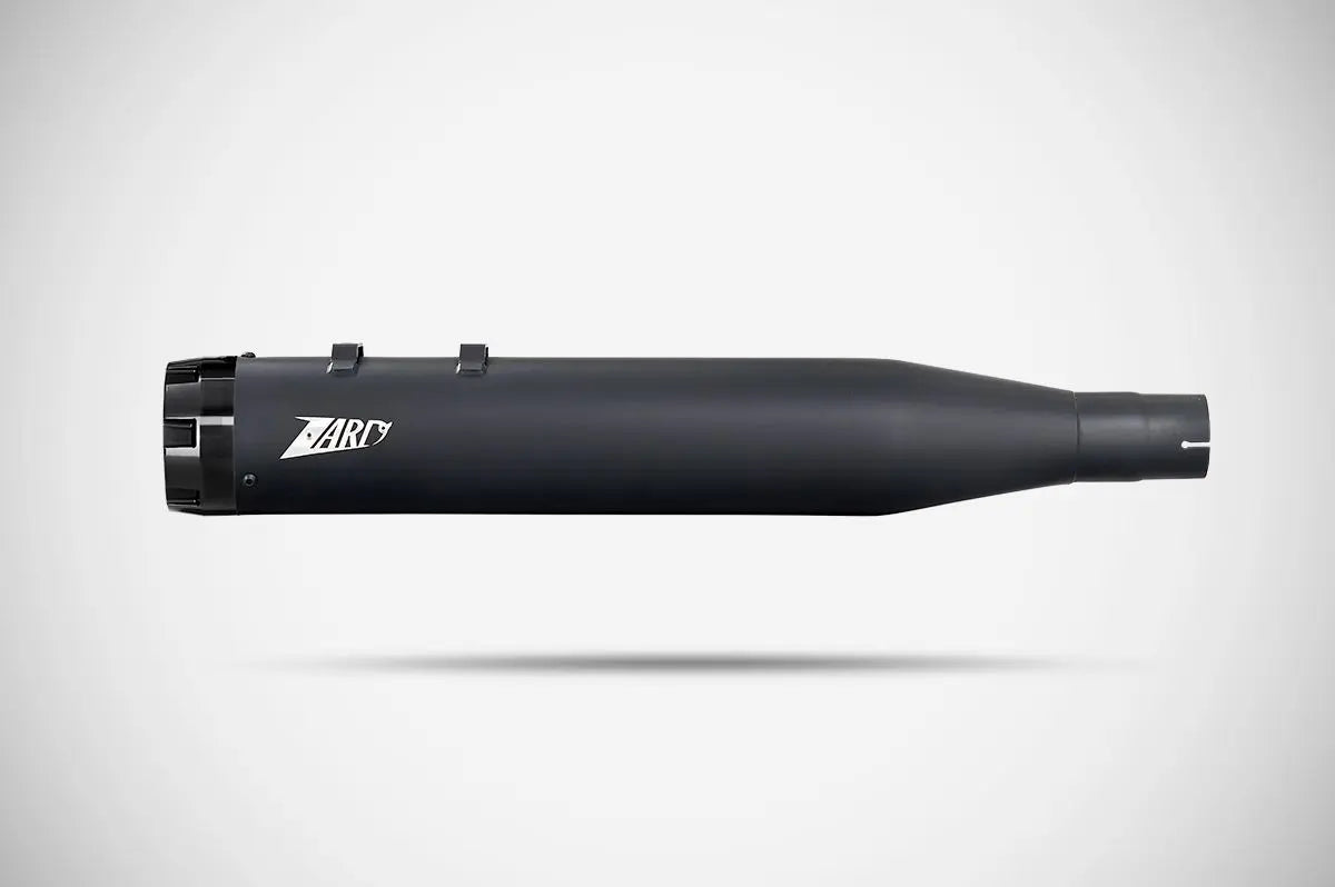 Zard 4.33" Slip-On Platt Ljuddämpare För HD-Touring E3 - ECE Väglaglig