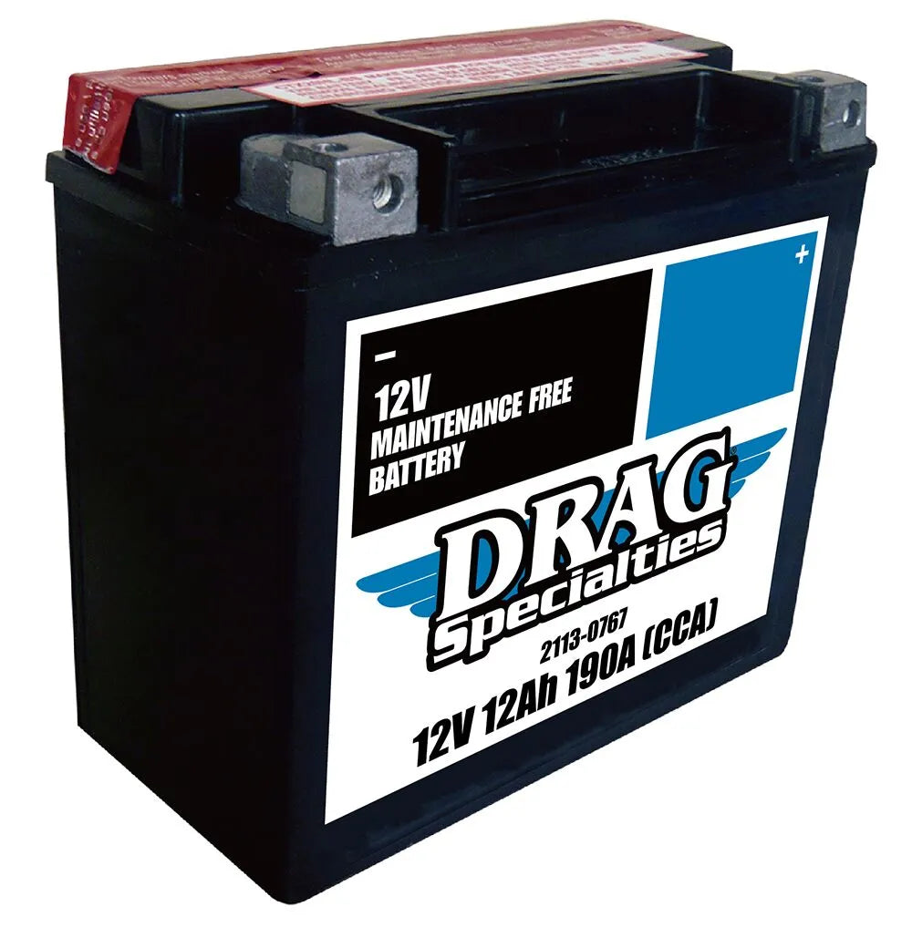 Drag Specialties Ytx14l-ft Agm Motorcycle Battery