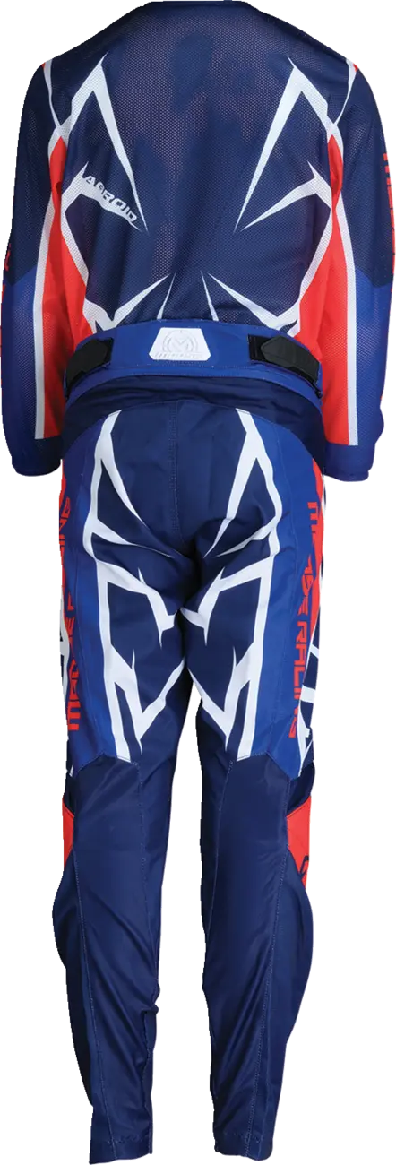 Moose Offroad Youth Agroid Mesh Pants - Blue, Red, White