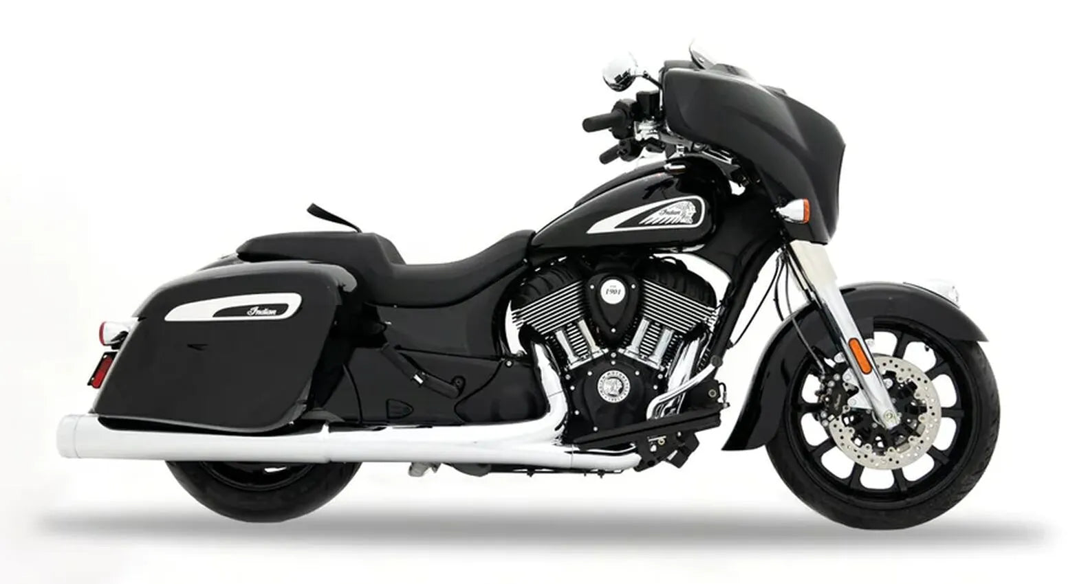 Rinehart Racing Motopro45 Slip-on Avgasrör För Indian