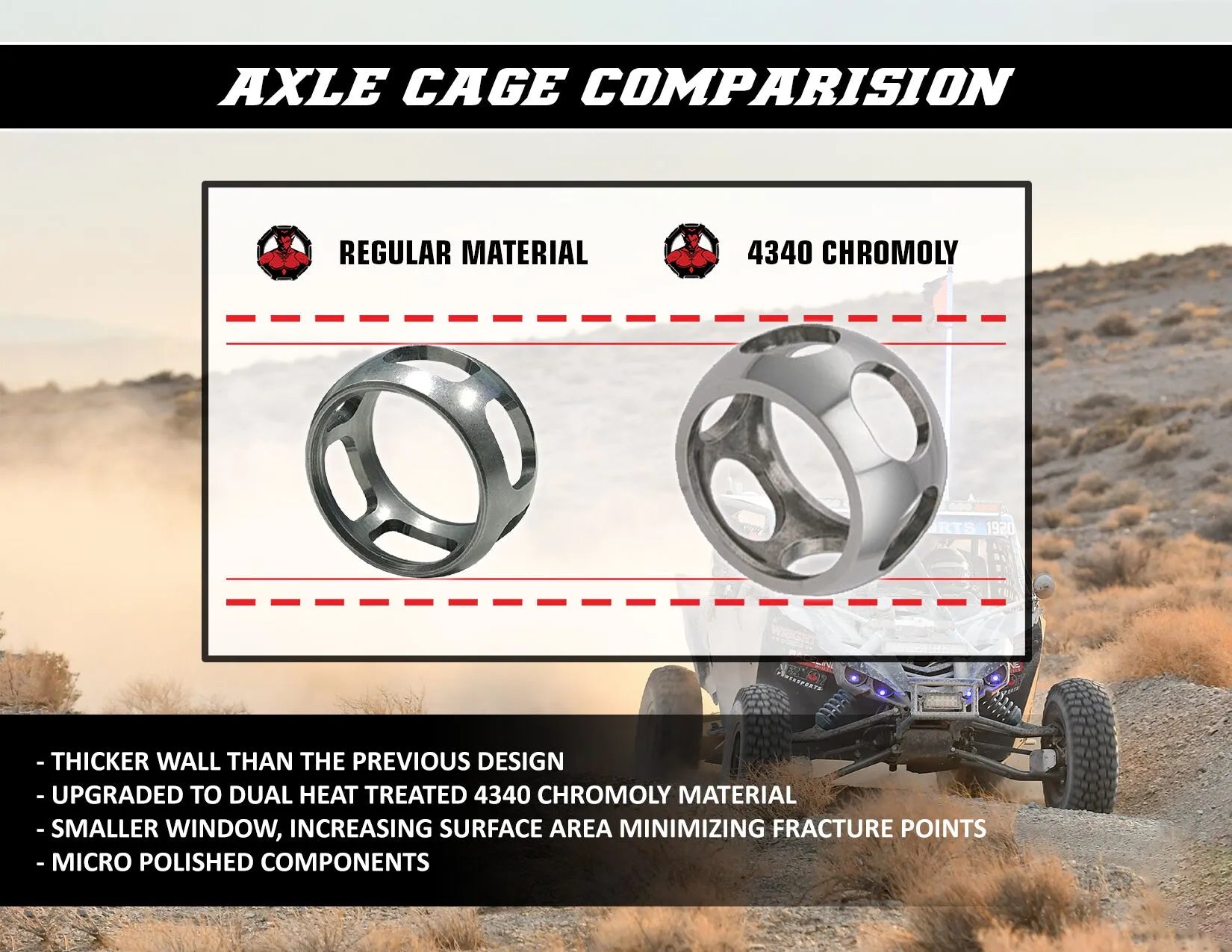 Demon Complete Heavy-duty Axle