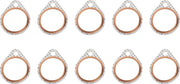James Gasket Avgasportspackningar - Stål, 10-pack