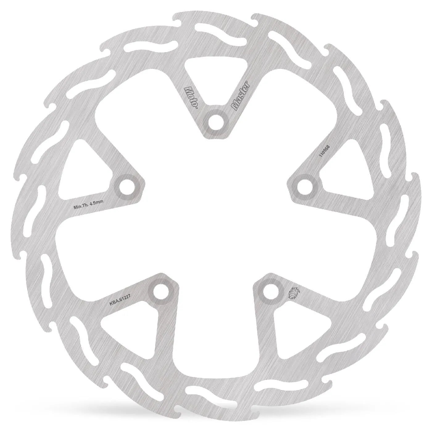 Moto-master Flame Series Fast Broms Rotor - 282mm - Bak