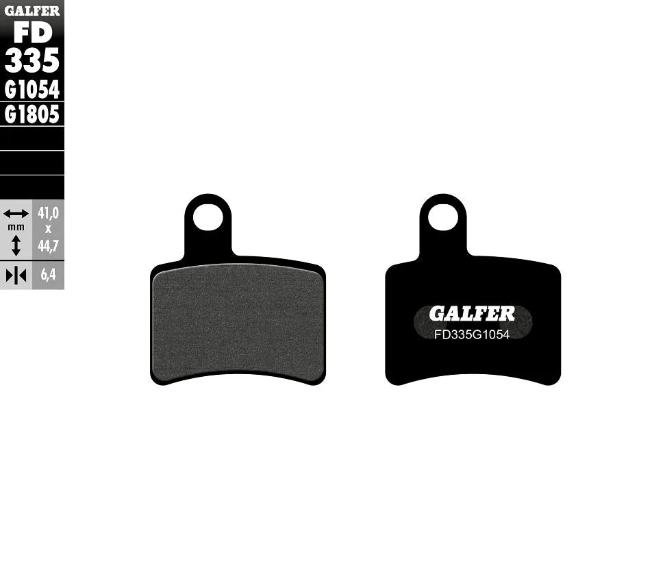 Galfer Semi-metallic Bromsbelägg För Oem Ersättning - Bak