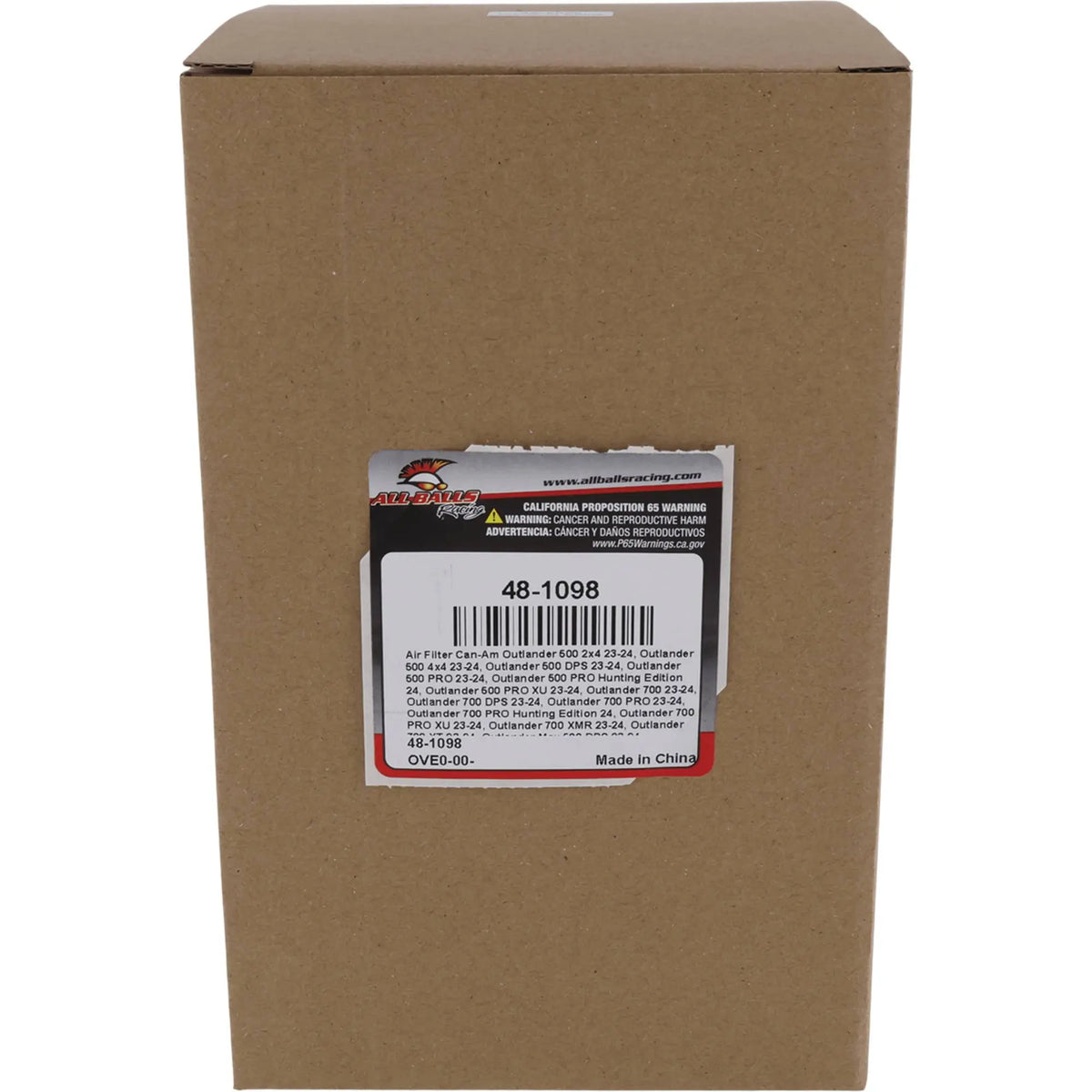 All Balls Air Filter for Can-Am