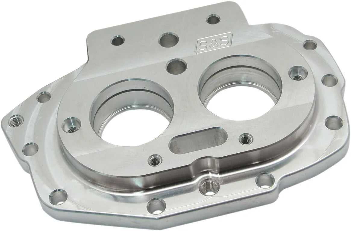 S&S Cycle 5-Speed Transmission Trap Door Silver for Softail 86-99