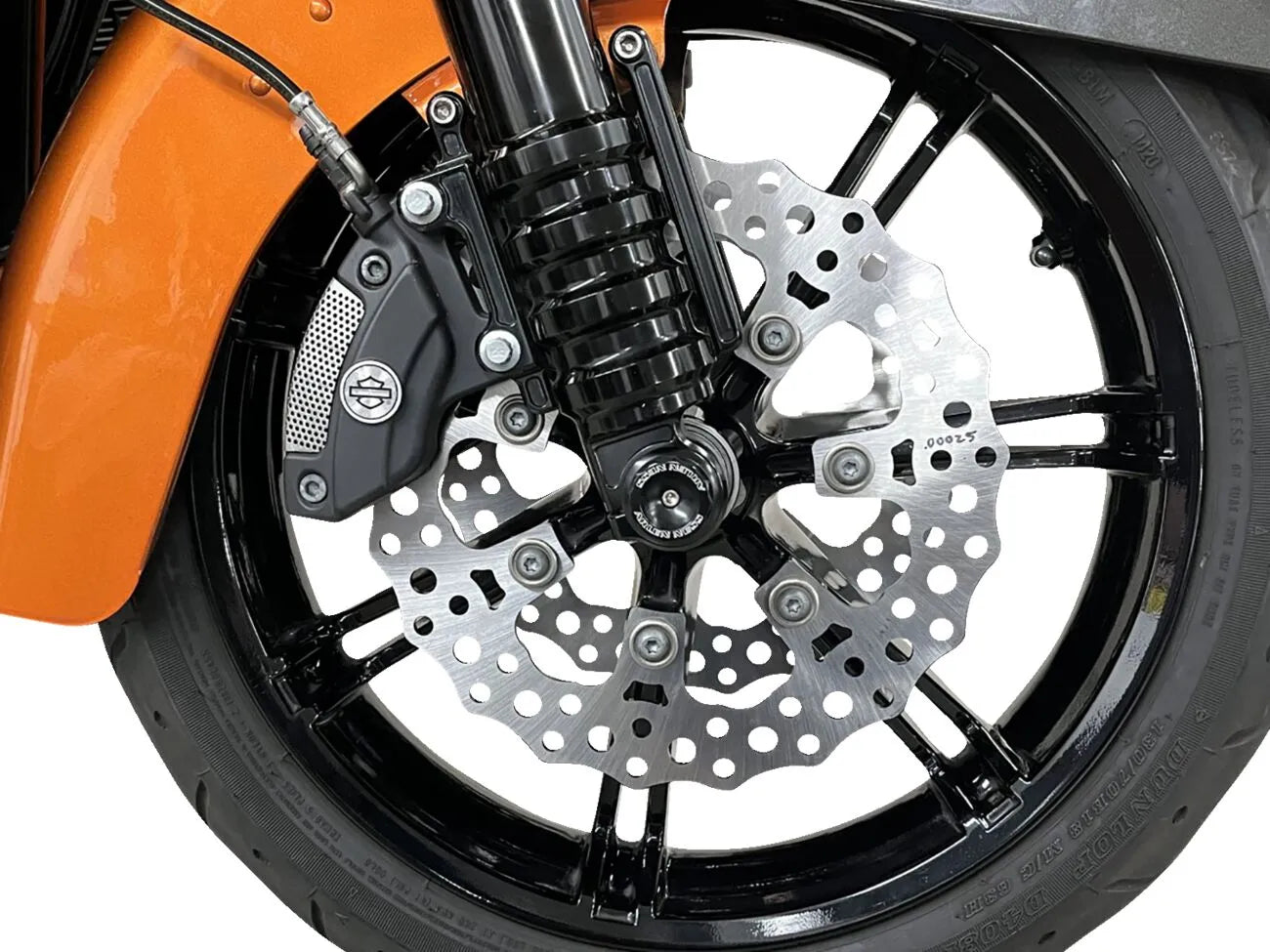 Arlen Ness Jagged Flytande Bromsskiva För V-twin